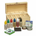 Professional Gold, Silver, Platinum Jewelry Testing Kit with Stone Instructions and Box with 30X Eye Loupe Magnifier Precious Metals 10K-24K