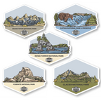 National Parks Sticker Collection
