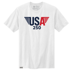 USA 250 - Wings T-Shirt - Made in the USA