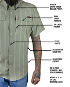Daryll SS Shirt - Sage Green