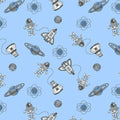 Comfy Flannel - Astronauts and Spaceships
