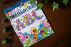 Creative Haven Beautiful Floral Alphabet Designs Coloring Book