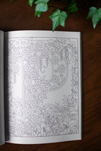 Creative Haven Beautiful Floral Alphabet Designs Coloring Book