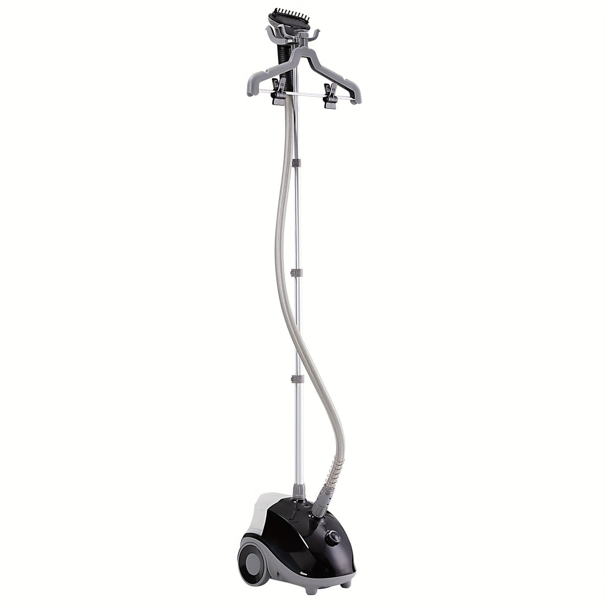 1500W Garment Steamer Standing Clothes Steamer 1.8L Tank 60Min Continuous Steam