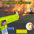 Automatic 416 Toy Gun, Electric Suction Darts Toy Gun, H416 Toy Gun, two shooting modes, for adults, teenagers, holiday gifts, birthday gifts,