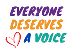 Everyone Deserves a Voice Sticker