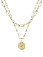 Beautiful Gold Layered Initial Necklaces (A-Z)