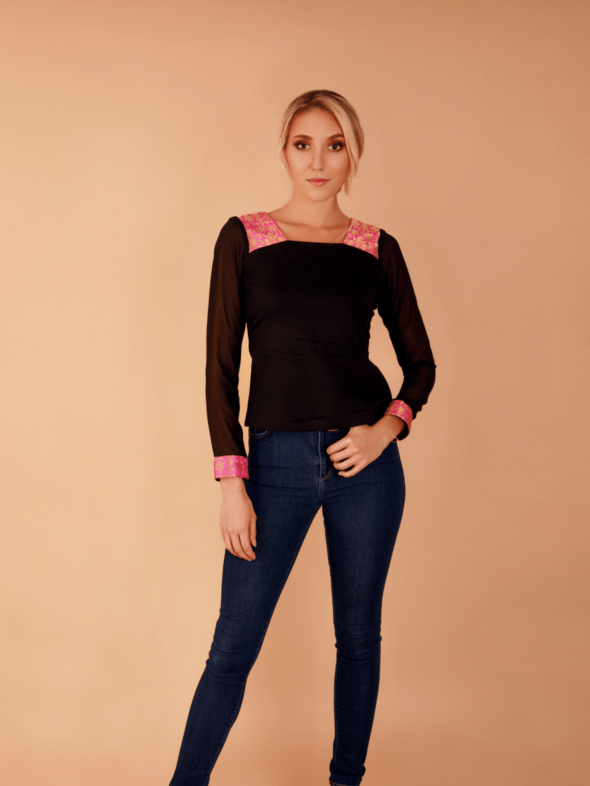 The Dolce Top with Sleeves