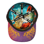 Android Jones Humming Dragon Green Fitted Hat