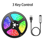 RGB Led Strip Light Bluetooth App Control 5V USB Led Tape Flexible Ribbon Diode Tape for TV Backlight Room Decoration