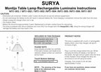 Hamidiyeh Cream Table Lamp