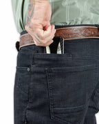 Hideout Denim Boot Cut - Black