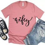 Hubby & Wifey Couple T-shirt