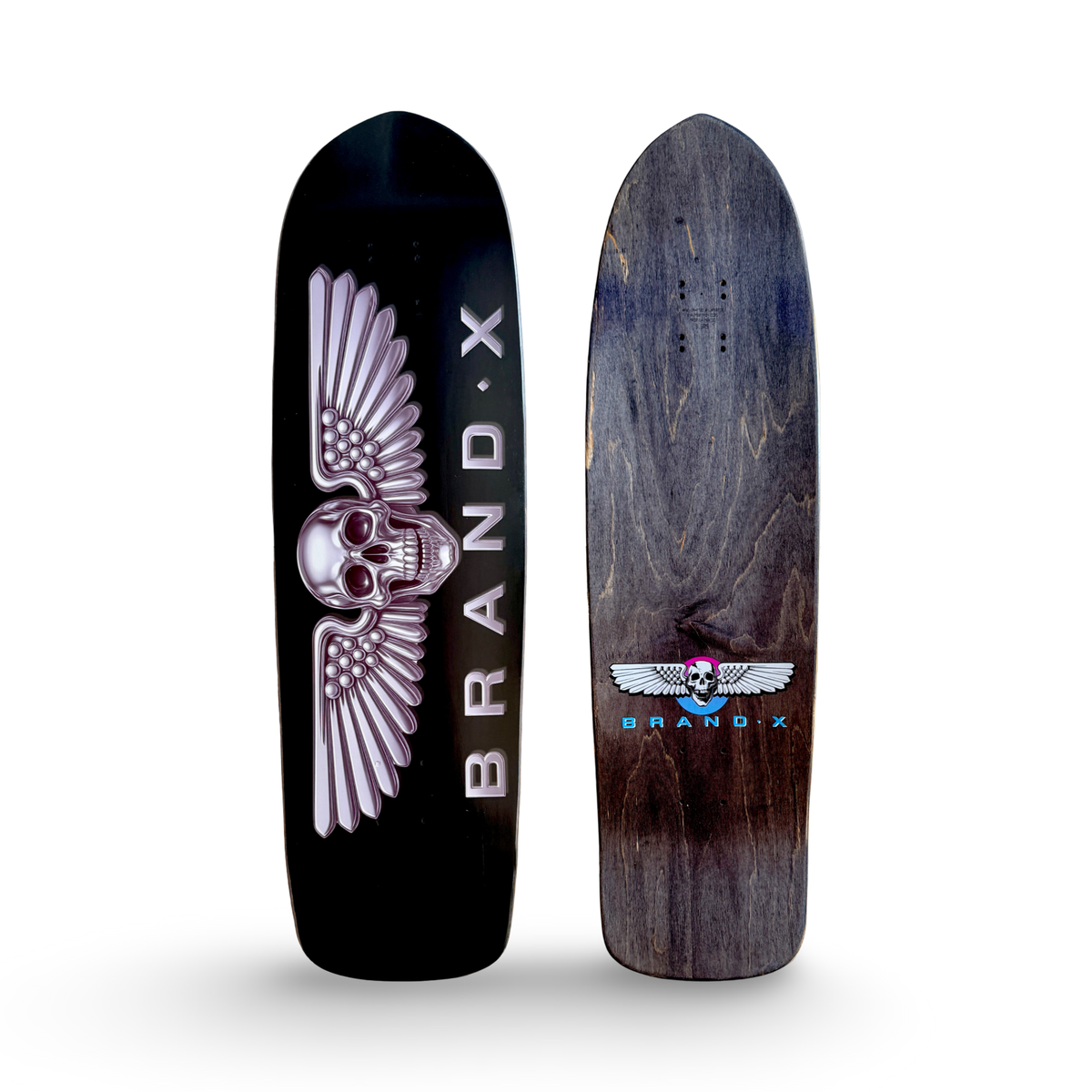 BLEMISHED: Brand-X Chrome X-Terrain Deck 9.4”x34"