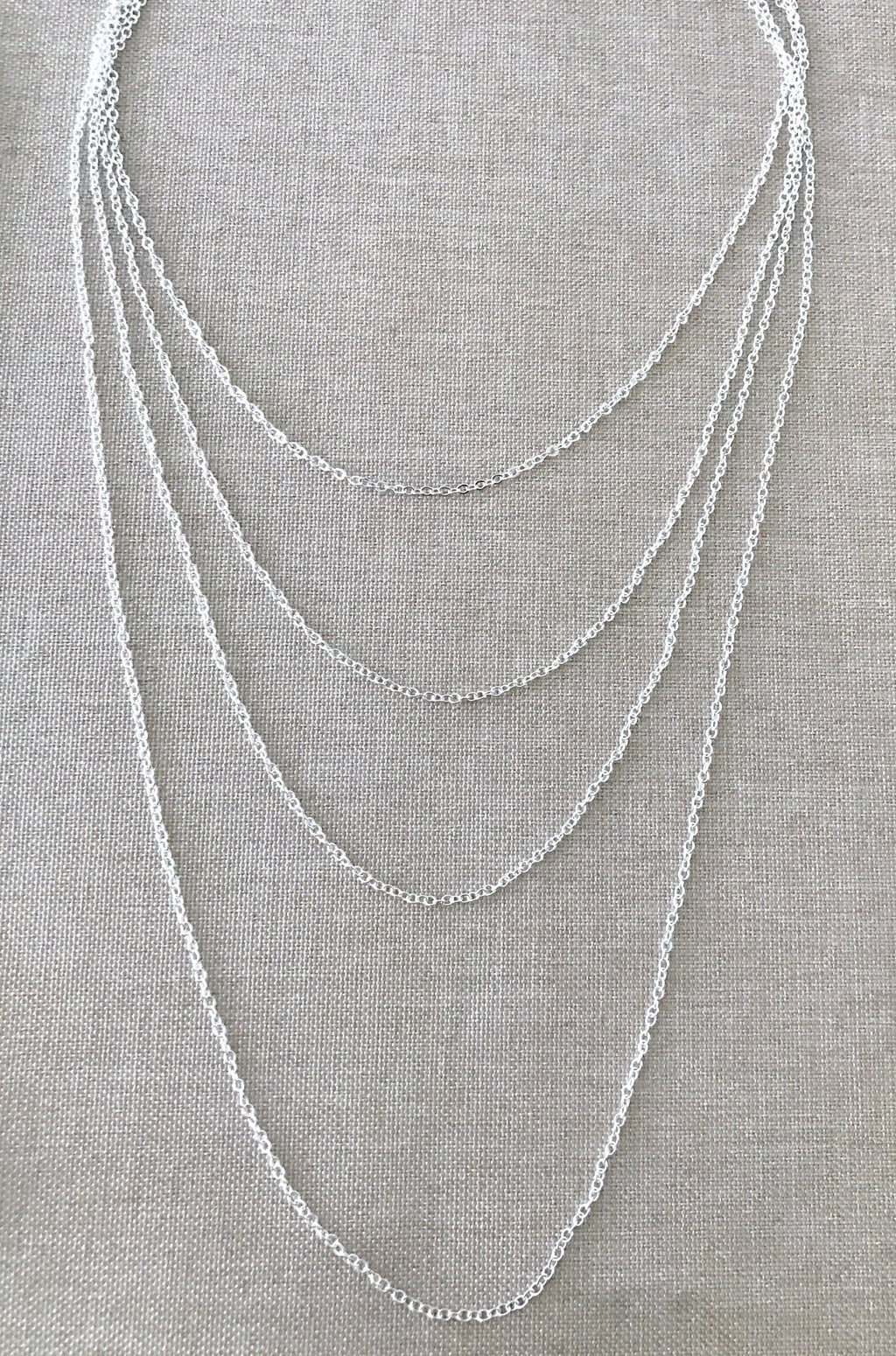 18" - Silver Filled Necklace Chain - Cable - 18 Inch - Lobster Claw Clasp - .925 Stamped