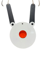 10" AR500 Bullseye Gong 3/8"