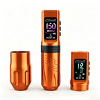 INKSOUL® Tattoo Machine Wiresles Pen 4.2MM Strokes Two Grips Two Batteries Two Modes 2 in 1 | HV6 PRO