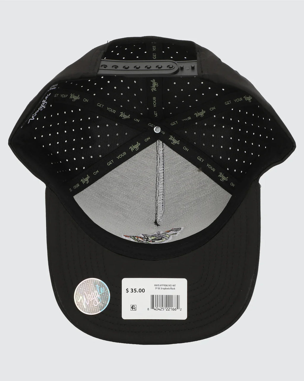 Waggle Original Snapback Hat - Mars Approaches