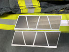 MATTE BLACK REFLECTIVE HELMET (TET) TETRAHEDRON 8 PACK