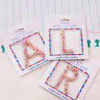 Confetti Letter Stickers - Adhesive Patches