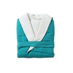 Soluna – Double-Side Muslin/Terry Shawl Robe