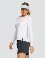 FRIDAY LONG SLEEVE TOP - CHALK WHITE