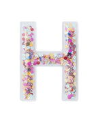 Confetti Letter Stickers - Adhesive Patches