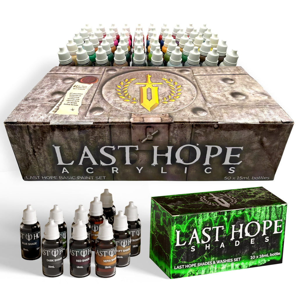 Acrylic Paint Set V2.0 for Wargame Miniatures - NEW FORMULA