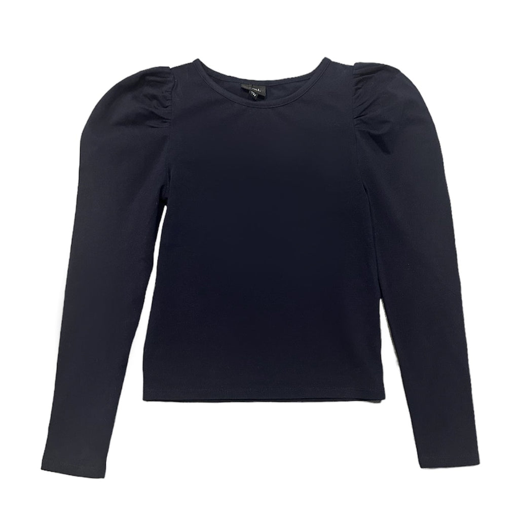 AA White Puff Sleeve Cotton Top