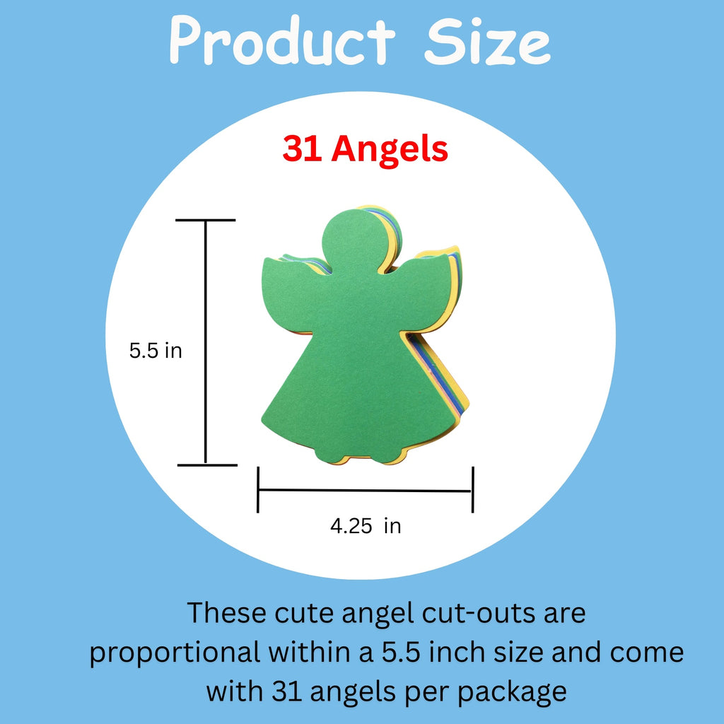 SHAPES ETC. Large Assorted Cut-Out - Angel