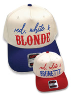 Red, White and Hair Color Snapback