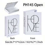 Luxury Fake Books Home Decoration Accessories for Living Room Fashion Fake Book Storage Box Simple Nordic Coffee Table Books