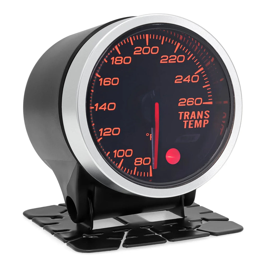 52MM Trans Temprature Gauge 80-260 Fahrenheit 80-260 Fahrenheit with 7 Color Backlight for 12V Gasoline Vehicle