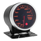 52MM Trans Temprature Gauge 80-260 Fahrenheit 80-260 Fahrenheit with 7 Color Backlight for 12V Gasoline Vehicle