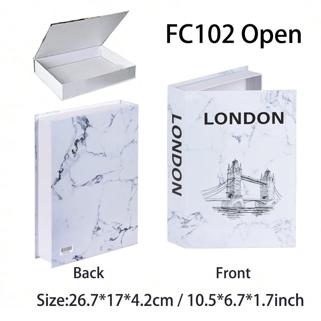 Luxury Fake Books Home Decoration Accessories for Living Room Fashion Fake Book Storage Box Simple Nordic Coffee Table Books
