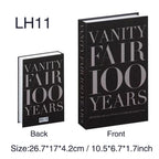 Luxury Fake Books Home Decoration Accessories for Living Room Fashion Fake Book Storage Box Simple Nordic Coffee Table Books