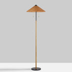68 inch Floor Lamp Minimalist Rattan lampshade traditional style Lamp Hotel Guest Room Living Room Study Bedroom Bedside Decorative Lighting Lamps Indoor Lighting Shiping from USA