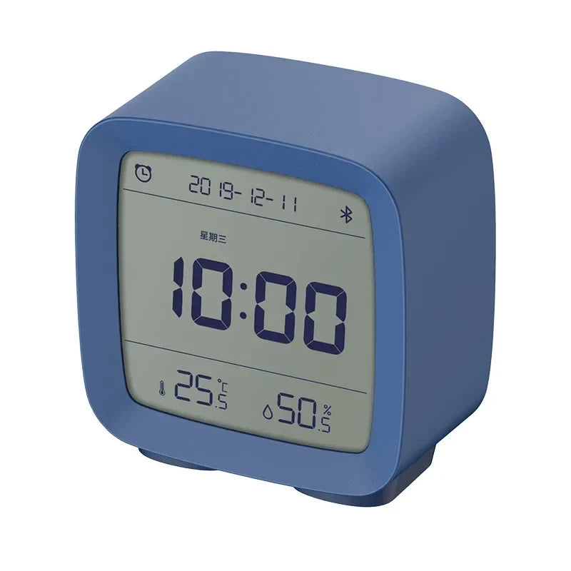 Qingping Bluetooth Digital Thermometer Temperature Humidity Monitoring Night Light Alarm Clock Work With Mijia App 3colors