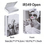 Luxury Fake Books Home Decoration Accessories for Living Room Fashion Fake Book Storage Box Simple Nordic Coffee Table Books