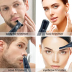 7 in 1 Electric Epilator & Precision Shaver Wet & Dry Use Black