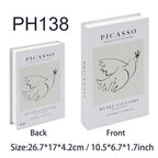 Luxury Fake Books Home Decoration Accessories for Living Room Fashion Fake Book Storage Box Simple Nordic Coffee Table Books