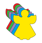 SHAPES ETC. Large Assorted Cut-Out - Angel