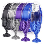 PLA Silk Basic Variety Pack (4x200g) - 1.75MM