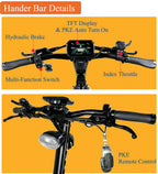 Teverun Fighter Supreme 7260R - 10000W Electric Scooter with GPS