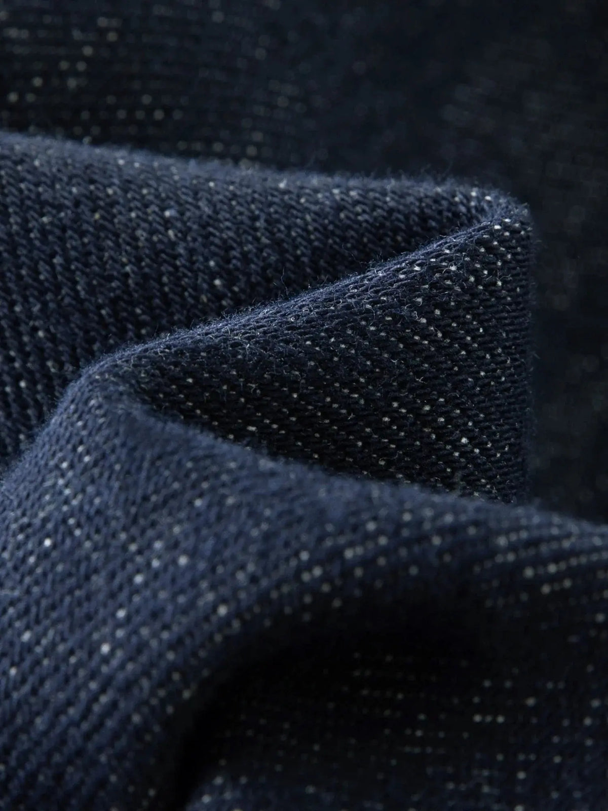 Retro Contrast A-Line Denim Skirt