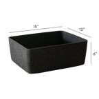 The Sculpted Bin - Large with Lid
