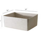 The Sculpted Bin - XL with Lid | Set of 3
