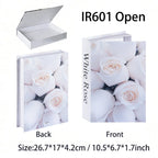 Luxury Fake Books Home Decoration Accessories for Living Room Fashion Fake Book Storage Box Simple Nordic Coffee Table Books