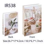 Luxury Fake Books Home Decoration Accessories for Living Room Fashion Fake Book Storage Box Simple Nordic Coffee Table Books