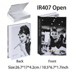 Luxury Fake Books Home Decoration Accessories for Living Room Fashion Fake Book Storage Box Simple Nordic Coffee Table Books